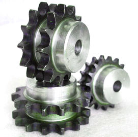 China Duplex 08B-2 12T Double row C45 steel ISO standard roller chain sprocket supplier